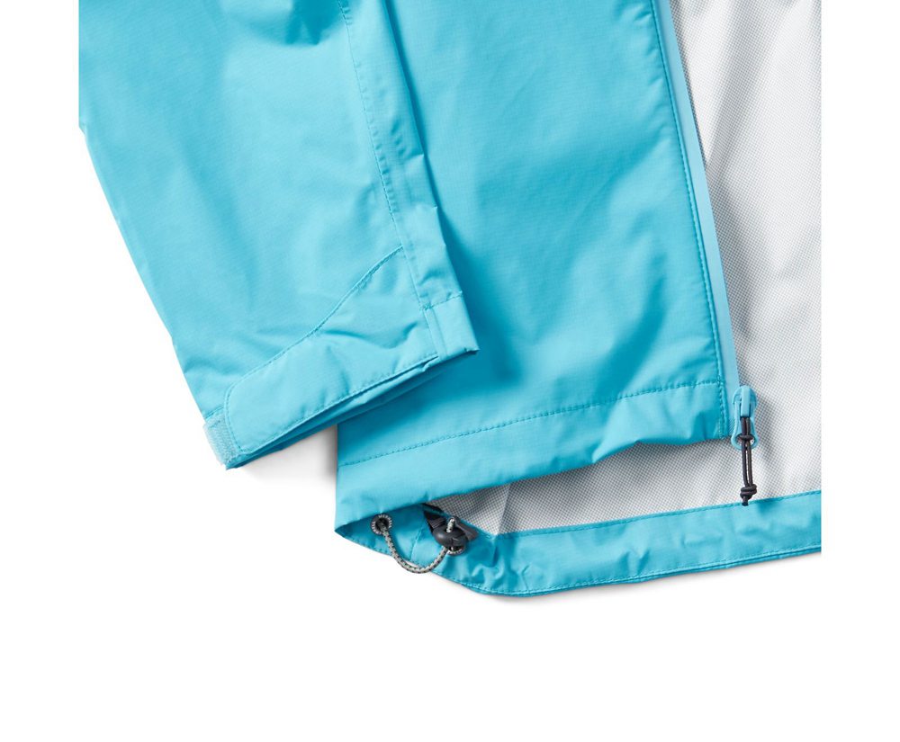 Merrell Jackets Blue - Fallon Rain - Womens 06WABNJVR